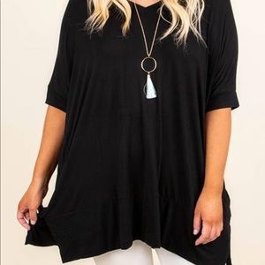 Chic soul tunic top